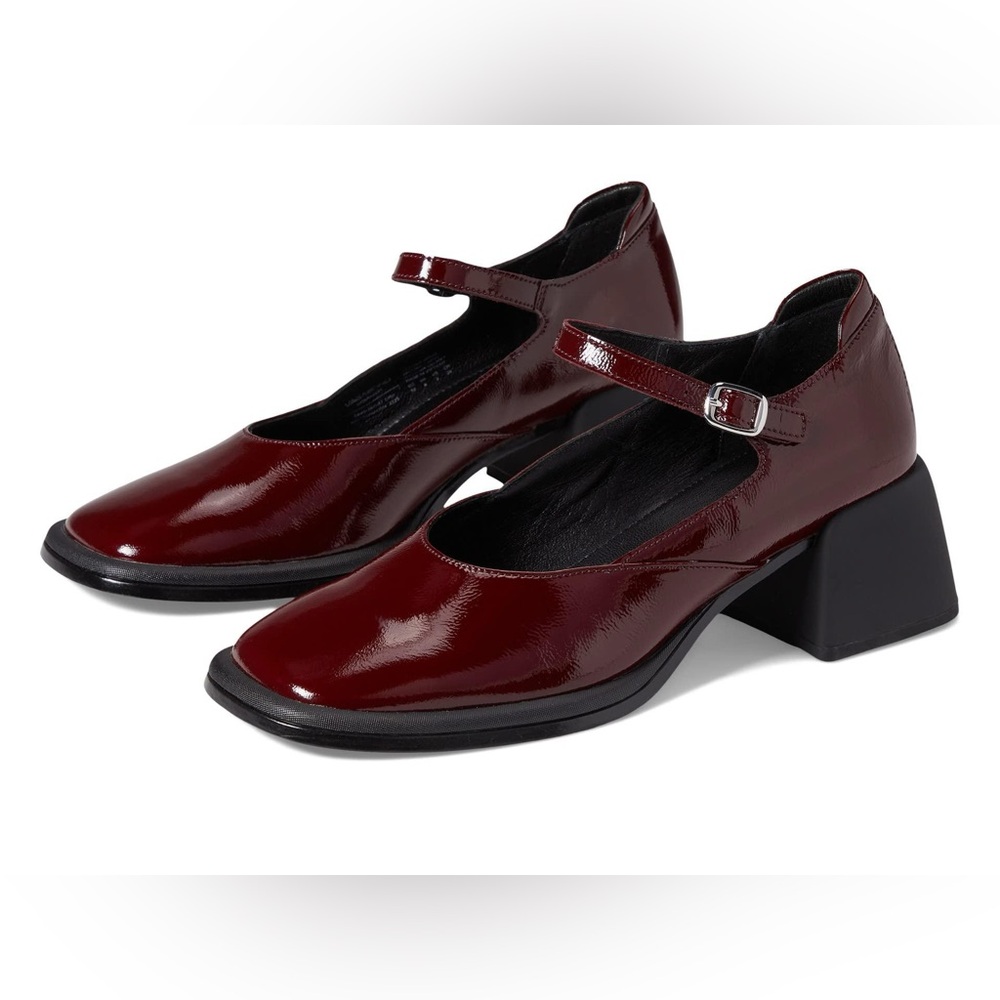 Vagabond Burgundy Mary Jane Shoes